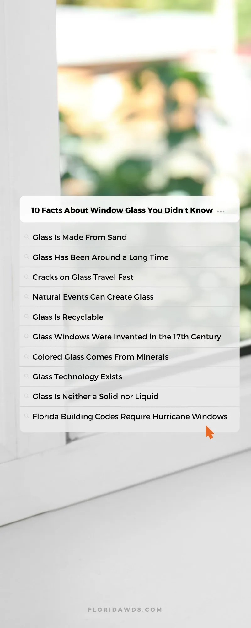 10 Facts About Window Glass You Didn’t Know